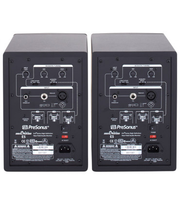 ERIS E5 PRESONUS MONITEURS DE STUDIO ACTIFS