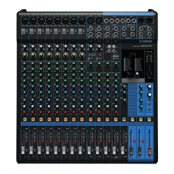 Consola Mezcladora Yamaha MG16XU Broadcast On Air