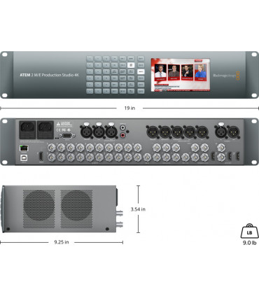 Blackmagic ATEM 2 M/E Production Studio 4K