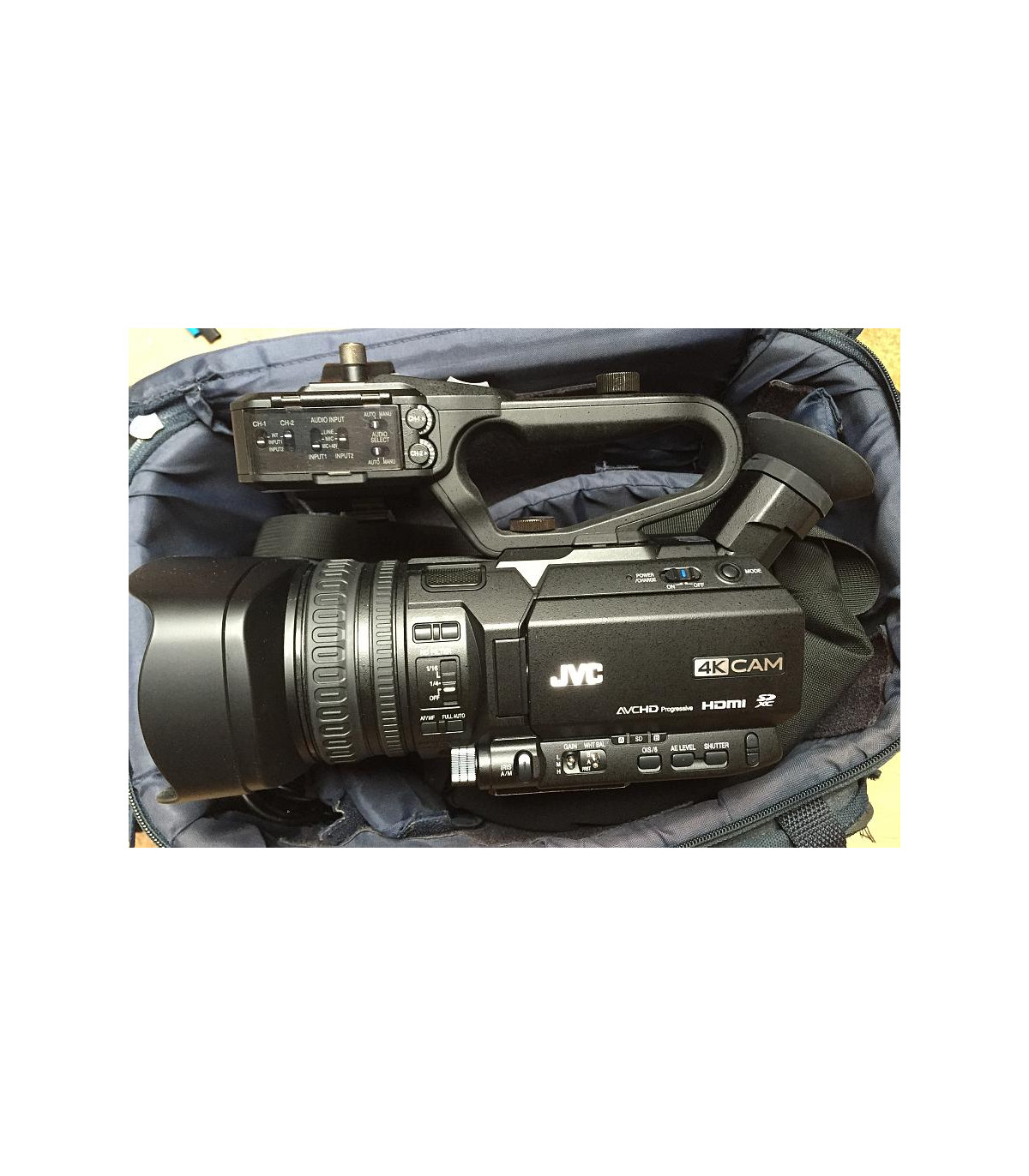 JVC GY-HM200 4K compact portable camcorder - TEKO BROADCAST