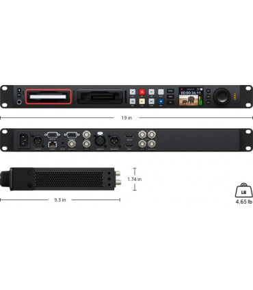 Enregistreur vidéo HyperDeck Studio HD PRO de Blackmagic