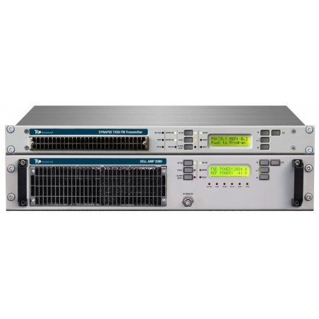 Paquet 2kW Émetteur FM Accessoires et Système d'antenne à 2 baies-Teko Broadcast