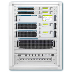 Paquete 4kW Transmisor FM Accesorios Sistema de 4 Antenas Bay-TEKO Broadcast