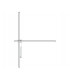 Aluminium FM Dipole Antenna, 800W, Demountable, "N Type" Connector