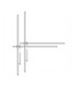 Aluminium FM Dipole Antenna, 1500W, 7/16 Connector