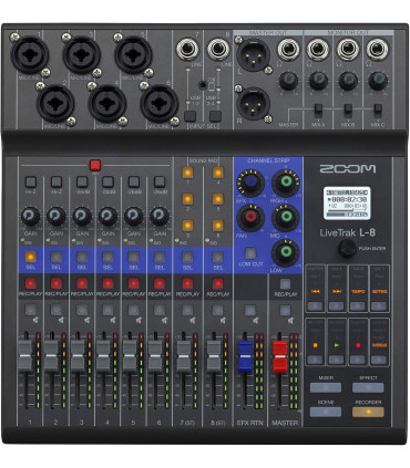 Zoom Mixer Registratore LIVETRAK-8