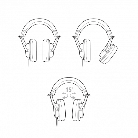 Headphones ATH-M20 Audio -Technica