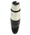 Conector profesional Neutrik NC3FXX-XLR Hembra