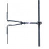 Antena sintonizada dipolo banda estrecha acero inoxidable, 500W, conector N