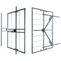Pannello dipolo in acciaio inossidabile, 3kW, 7/8 flangia