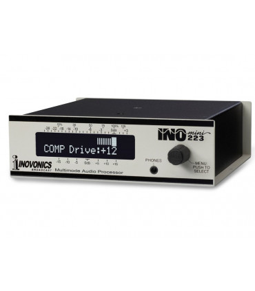 223 INOmini Inovonics Broadcast Multimodal Audio Procesador AM