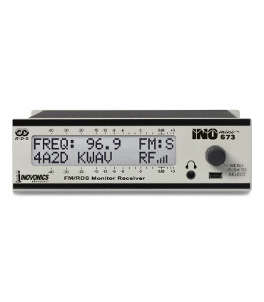 673 INOmini INOVONICS-FM-RDS-MONITOR-RÉCEPTEUR