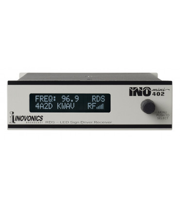 402 INOmini INOVONICS BROADCAST CONDUCTEUR LED SIGNALETIQUE